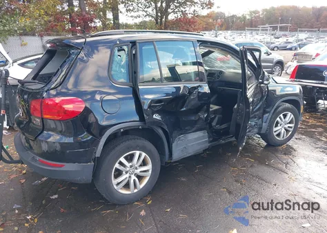 2016 Volkswagen Tiguan S z USA, uszkodzony, nr VIN WVGBV7AX4GW597848